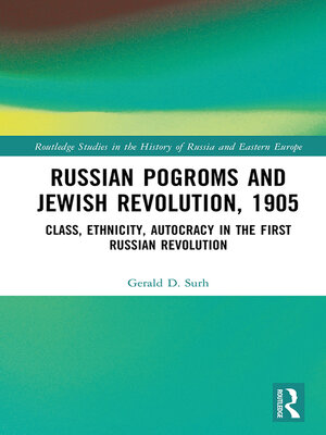 cover image of Russian Pogroms and Jewish Revolution, 1905